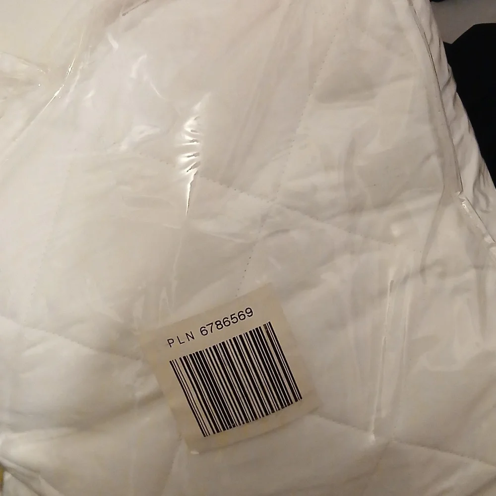 New Twin Cool Max bed mattress fitted cover white